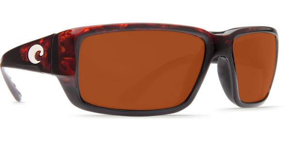 Costa Del Mar Fantail Polarized Sunglasses Tortoise Copper Glass